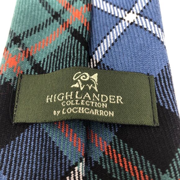Lochcarron of Scotland Tartan Neck Tie Highlander Collection 100% New Pure Wool - Picture 5 of 9